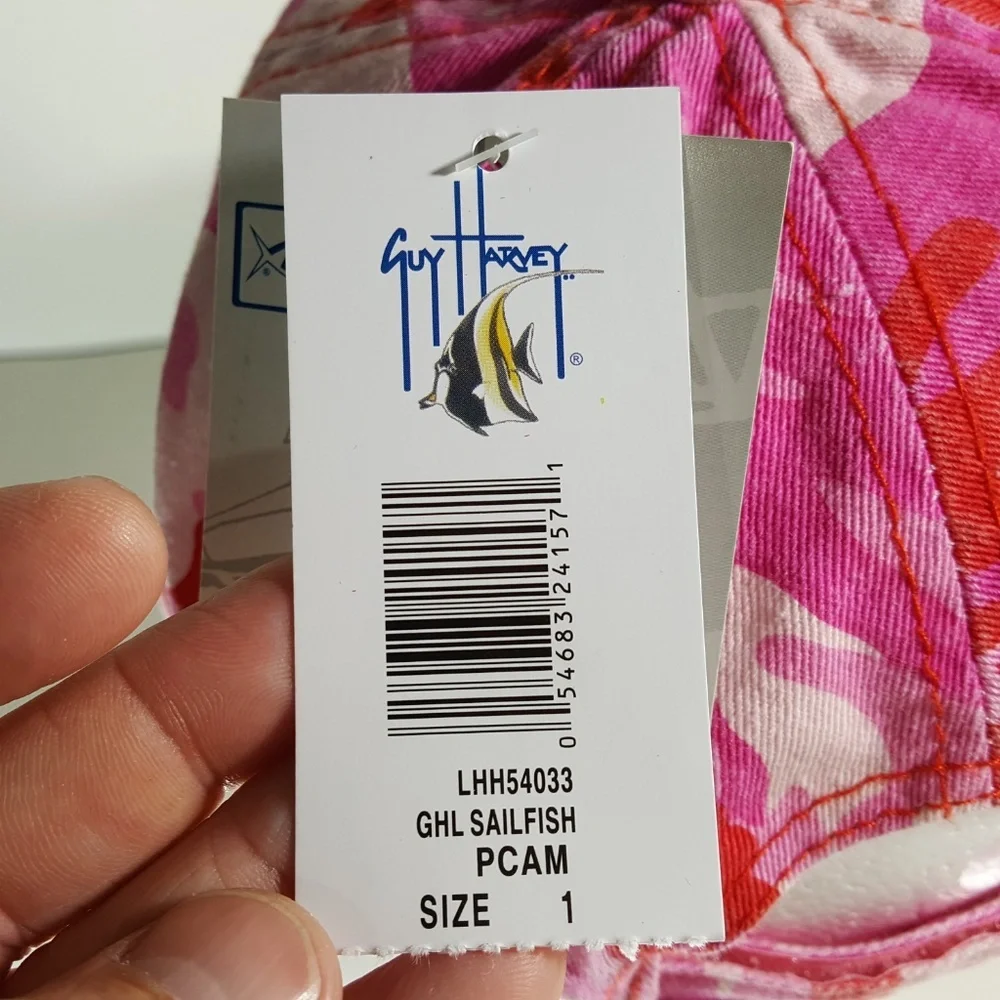 Guy Harvey Women's Pink Camouflage Adjustable Stra